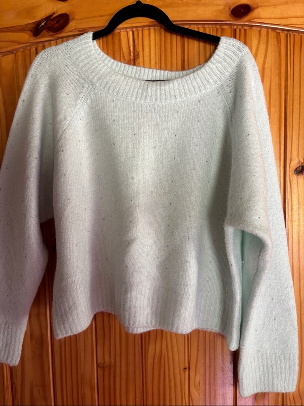 Victoria's Secret Mint Green Crewneck Sweater